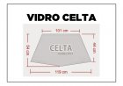 Medida vidro Celta 2007/2014: Medida Vidro Traseiro (Adesivo Perfurado)