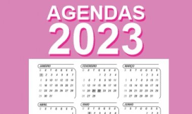 Miolo de Agenda 2023  para imprimir em Corel Draw CDR