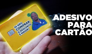 Adesivo para Cartão de Crédito