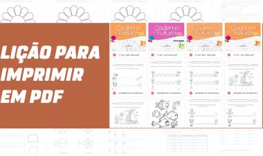 Lição para imprimir em PDF