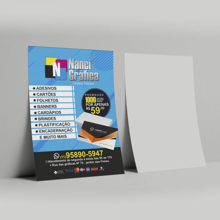 3 ideias de Folhetos para  Gráfica Rápida