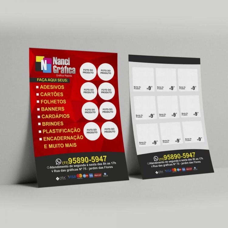 3 ideias de Folhetos para  Gráfica Rápida