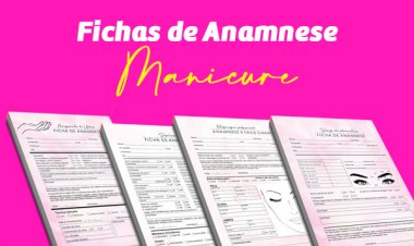 Ficha de Anamnese Manicure