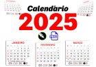 Calendário 2025 CDR