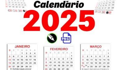 Calendário 2025 CDR
